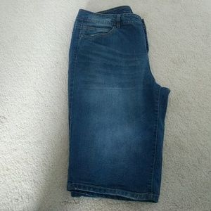 Route 66 Denim Bermuda shorts